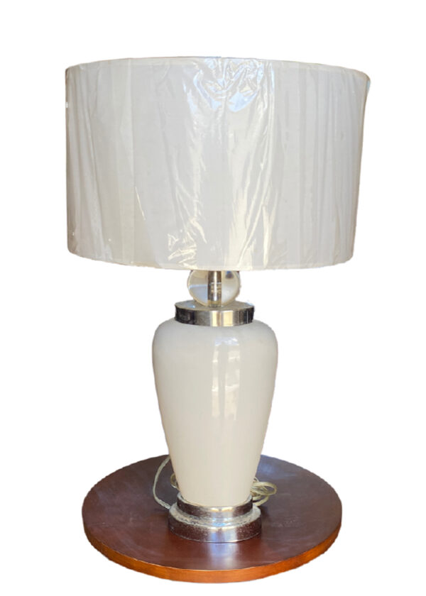 Ivory Color Table Lamp